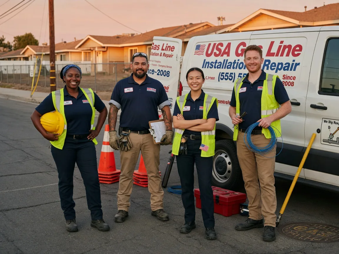 Gas Line Installation company in Lawrenceville, IL